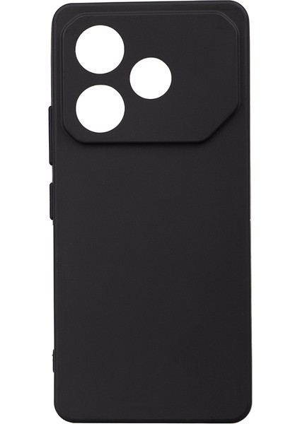 Tecno Pova 6 Kılıf Yumuşak Dokulu Renkli Esnek Kırılmaz Biye Silikon