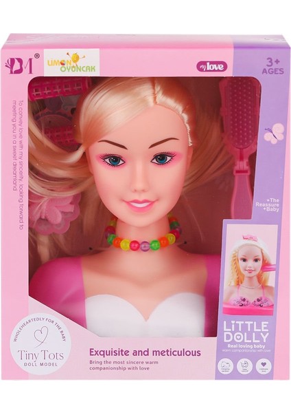 BM3319-1B Little Dolly Model Bebek Yüzü - Limon Oyuncak