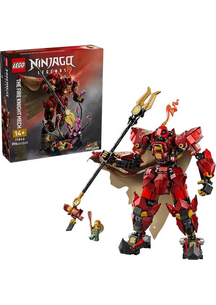 71846 LEGO Ninjago Ateş Şövalyesi Robotu 996 Parça +14 Yaş