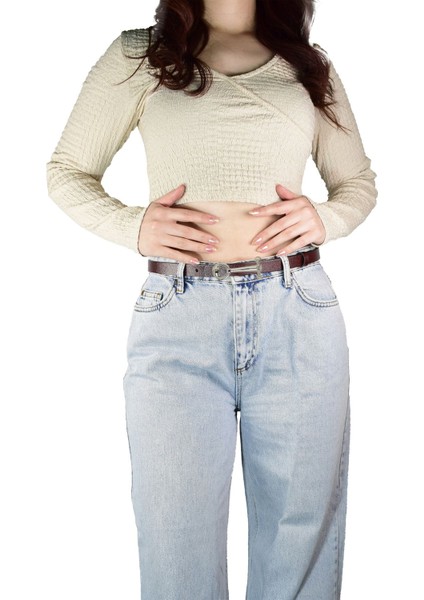 %100 Hakiki Deri, Gümüş Tokalı Ince 2 cm Bordo Kadın Kemeri; Elbise Kemeri, Pantolon Kemeri_anhtr fırsatları