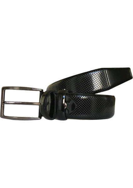 Hakiki Deri 2'li Set Desenli Klasik Kumaş Pantolon Kemeri 3.5 cm Mat Siyah, Rugan SIYAH=2LI.115-118 modelleri