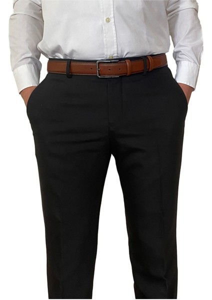 %100 Hakiki Deri, 2'li Set Siyah, Kızıl Taba Dikişli Nokta Baskılı Kumaş Pant. Kemeri 3.5 Cm_noktalı indirimleri