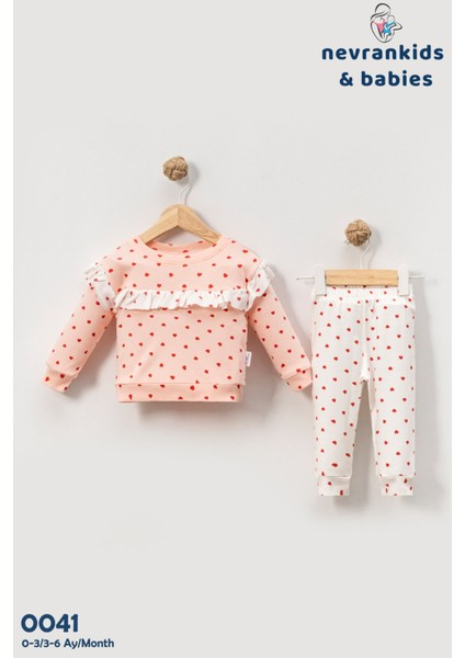 Kız Bebek Çocuk Heart Pattern Bolera Angel Takım fiyatları