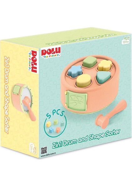 5194 Oyuncak 2si 1 Arada Davul ve Bultak