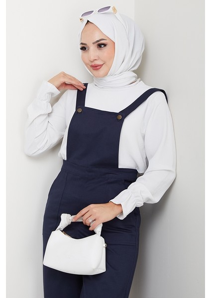 Gülru Cepli Gabardin Tulum 1587 - Lacivert fiyatları