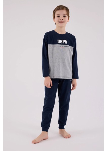 Uzun Kol Erkek Çocuk Pijama Takım 2220
