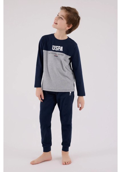 Uzun Kol Erkek Çocuk Pijama Takım 2220 modelleri