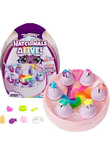 SPM-6070168 Egg Hatchimals Alive Rainbow Hatcery