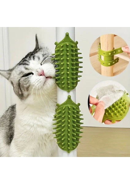 Buffer® Sandalye Ayağına Takılabilen Ayarlanabilir Silikon Kedi Kaşınma Tarağı indirimleri