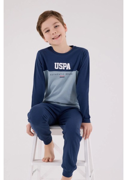 Uzun Kol Erkek Çocuk Pijama Takım 2220