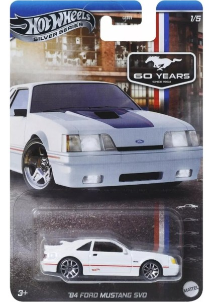 Silver Series Ford Mustang 60TH Anniversary 5’li Araba Seti – Chase Model Dahil fiyatları