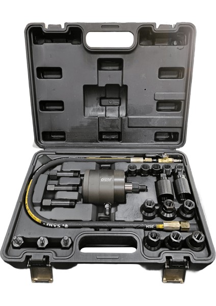 Enjektör Çektirme Pompası Havalı 21 Parça Çantalı Binek