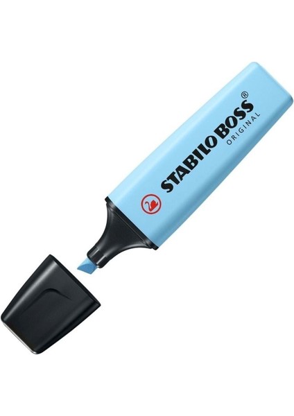 Boss Orginal Pastel Esintili Mavi