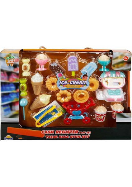 2570 Mini Yazar Kasalı Alışveriş Seti -Sunman modelleri