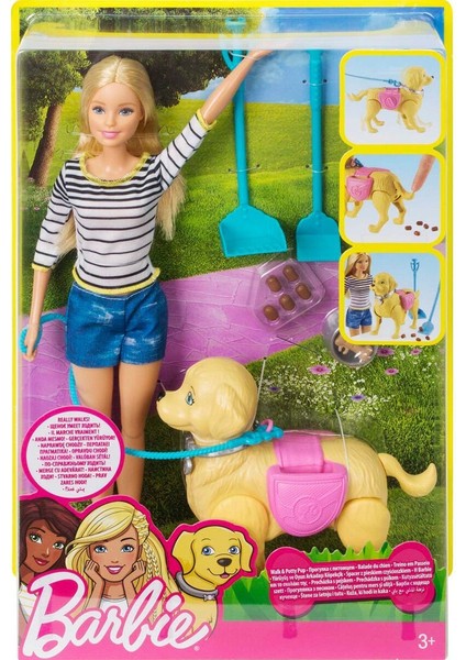 DWJ68 Barbie ve Köpeği Tuvalet Eğitiminde indirimleri