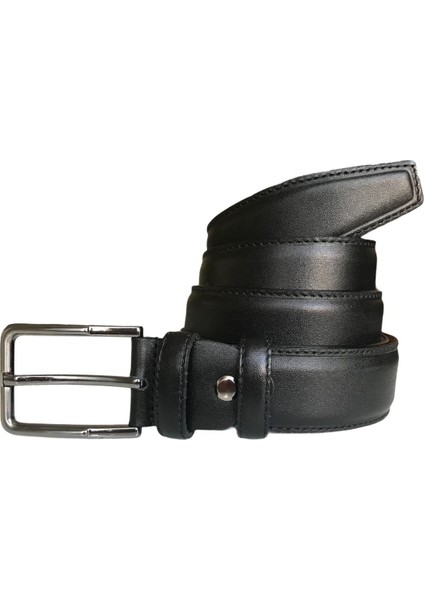 Hakiki Kaliteli Deri 3'lü Set Dikişli Klasik Kumaş Pantolon Kemeri Siyah Lacivert Kahve 3,5 Cm=3.kla modelleri