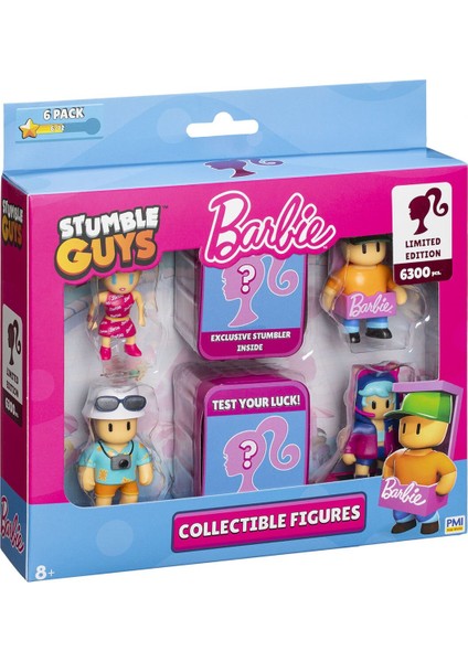 Pmı SGB2060 Stumble Guys Barbıe Figür 6lı Set