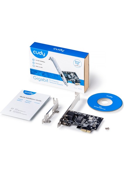 PE10 10/100/1000 Pcı Express Ethernet Kartı