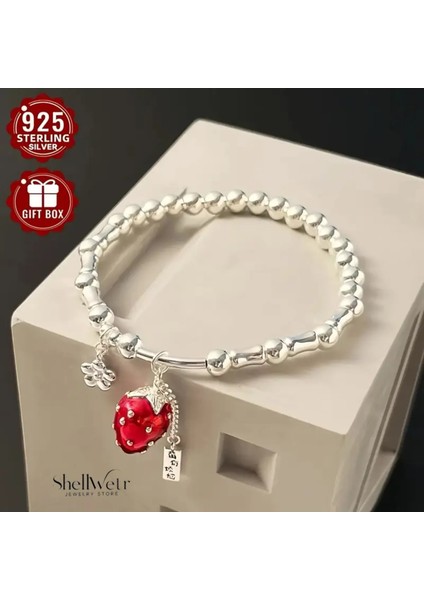 Berry Bliss 925 Ayar Gümüş Bileklik Sevgililer Günü , Annenize Verilecek En Güzel Gümüş Hediyesi fiyatları