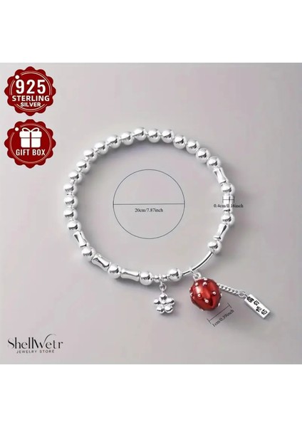 Berry Bliss 925 Ayar Gümüş Bileklik Sevgililer Günü , Annenize Verilecek En Güzel Gümüş Hediyesi fırsatları