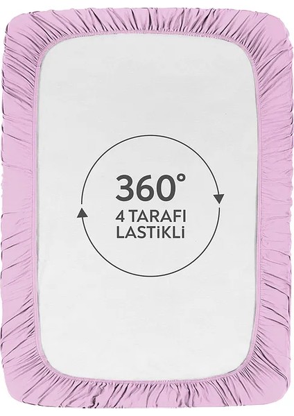 %100 Pamuklu Tek Veya Çift Kişilik Lastikli Çarşaf (Fitted Jersey/penye Çarşaf) modelleri