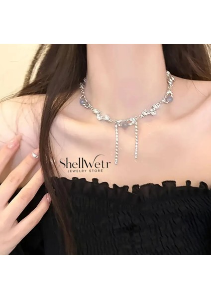 Aurelya Choker Kolye Sevgililer Günü , Annenize Verilecek En Güzel Hediyesi modelleri