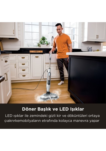 Steam & Scrub Buhar Atımı Özellikli Otomatik Buharlı Paspas fırsatları