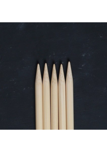 Bambus 7 mm 20 cm Bambu Çorap Şişi - 501-7 modelleri