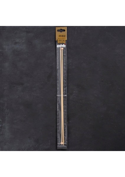 Bambus 3mm 35cm Bambu Örgü Şişi - 500-7