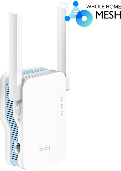 RE1200 AC1200 1port 2 Anten 2.4/5ghz Indoor Repeater Menzil Genişletici