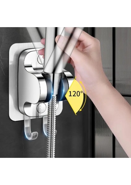 Buffer® Kendiliğinden Güçlü Yapışkanlı Askılı Duş Başlık Tutucu fırsatları