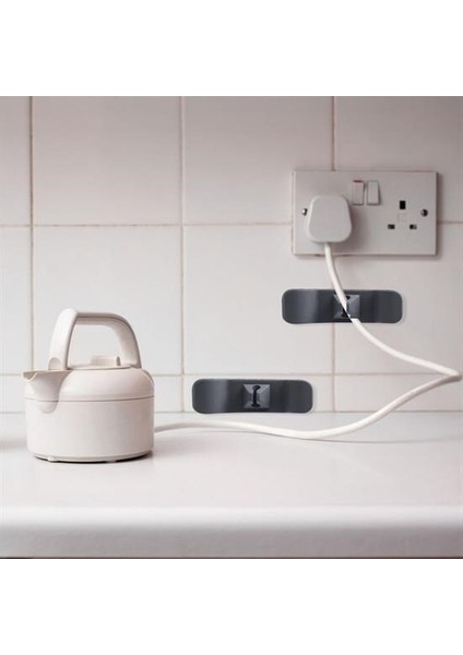 Buffer 6'lı Pratik Kablo Toparlayıcı Yapışkanlı Klips Mutfak Air Fryer Kettle Kahve Tost Makinası fiyatları