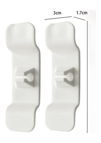 Buffer 6'lı Pratik Kablo Toparlayıcı Yapışkanlı Klips Mutfak Air Fryer Kettle Kahve Tost Makinası fırsatları