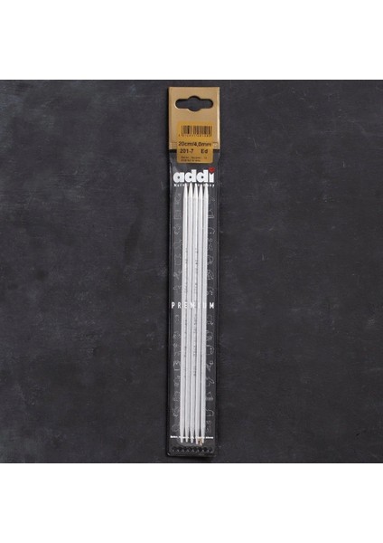 Addi 4mm 20CM 5 Li Çorap Şişi - 201-7