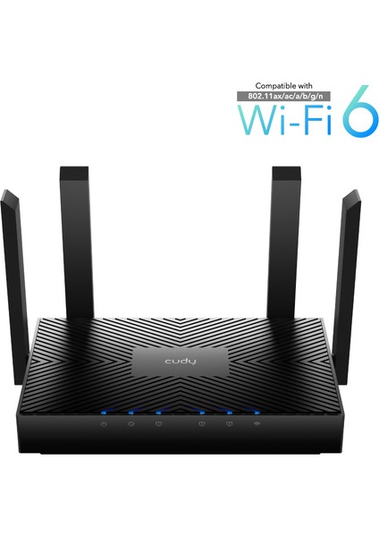 WR3000 AX3000 Wi-Fi 6 4port Gıgabıt 4 Anten Dualband Router