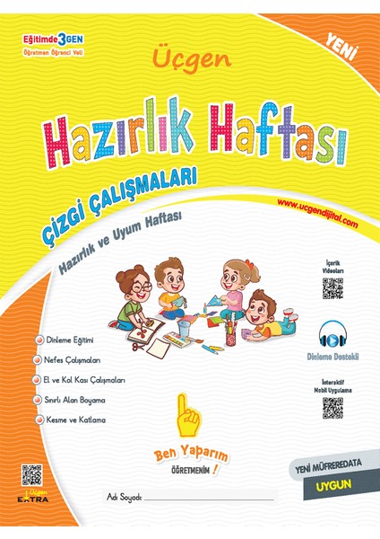 1. Sınıf – Üçgen Okuma Yazma Seti 2025 fiyatları