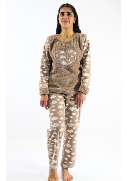 Sıfır Yaka Polar Pijama Takımı fırsatları