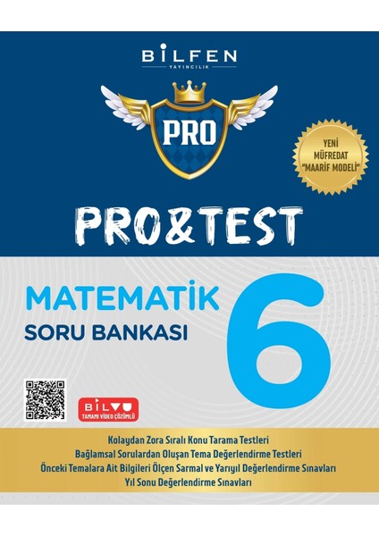6.sınıf Pro&test Matematik Soru Bankası Yeni