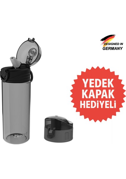 Targo Jr Switch Antrasit Bpa Içermez 500 ml Tritan Su Matarası