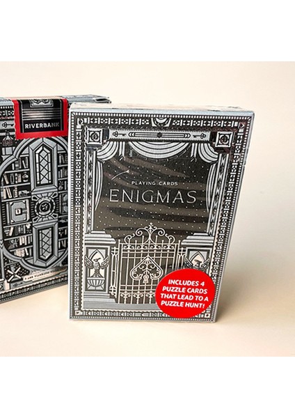 Enigmas Midnight Edition Premium Oyun Kağıdı Iskambil Kartları destesi