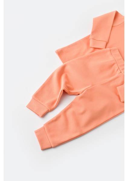 Unisex Bebek Pamuklu Uzun Kollu Sweatshirt ve Eşofman Takım fiyatları