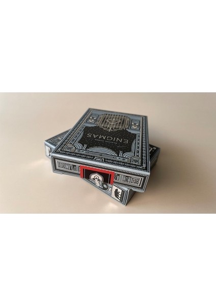 Enigmas Midnight Edition Premium Oyun Kağıdı Iskambil Kartları destesi