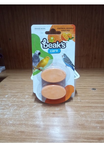 Portakal Aromalı Ikili Gaga Taşı 3 PAKET (Sebze Tutacağı Hediyeli)