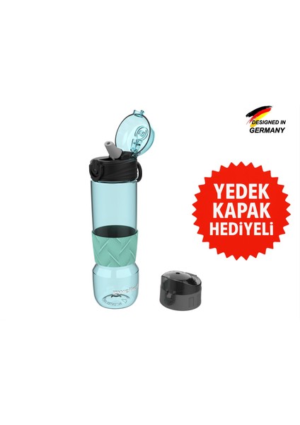 Targo Switch Turkuaz Bpa Içermez 650 ml Tritan Su Matarası