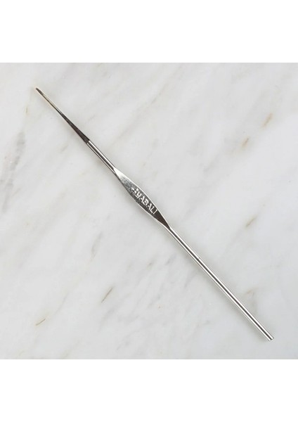 Yabalı Altın Uçlu Metal Saplı Dantel Tığ No:20 & 0.60MM -Gümüş fiyatları
