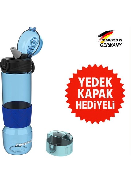 Targo Switch Açık Mavi Bpa Içermez 650 ml Tritan Su Matarası