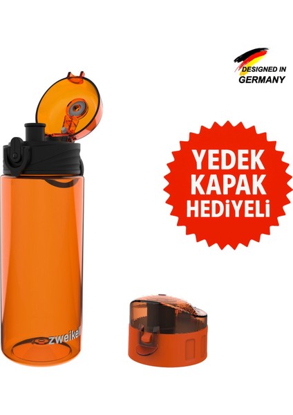 Lento Jr Switch Turuncu Bpa Içermez 500 ml Tritan Su Matarası