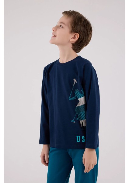 Uzun Kol Erkek Çocuk Pijama Takım 2226 fırsatları