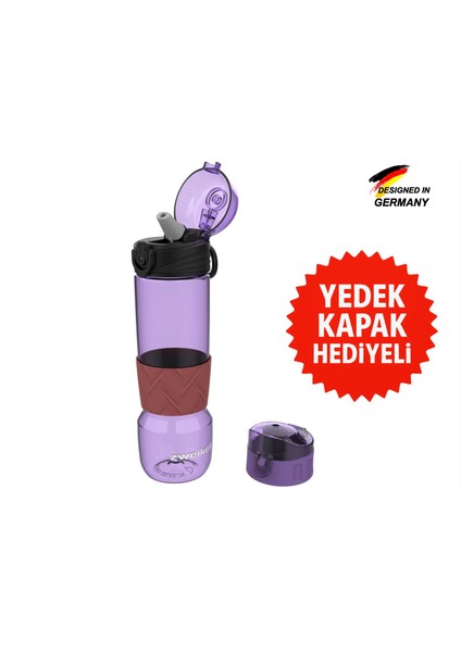 Targo Switch Mor Bpa Içermez 650 ml Tritan Su Matarası