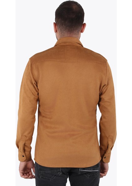 16463 Çift Cep Süet Kaplama Gömlek indirimleri